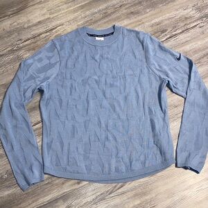 NWOT NIKE Running Division Fine Knit Sweater XL